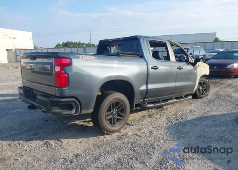 2020 Chevrolet Silverado 1500 4Wd Short Bed Lt Trail Boss из США, поврежденный, VIN 3GCPYFED8LG371011